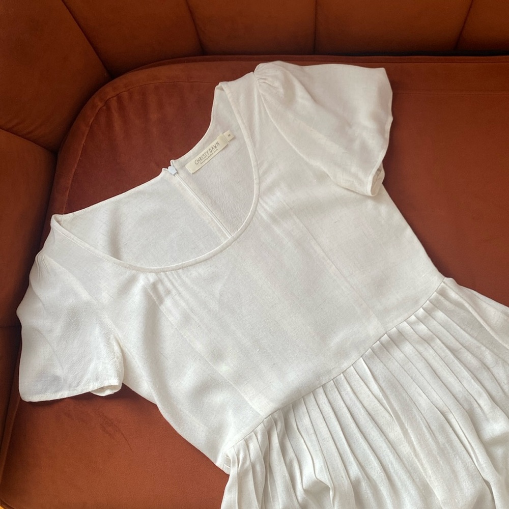 Christy Dawn Scarlet Dress - Eggshell